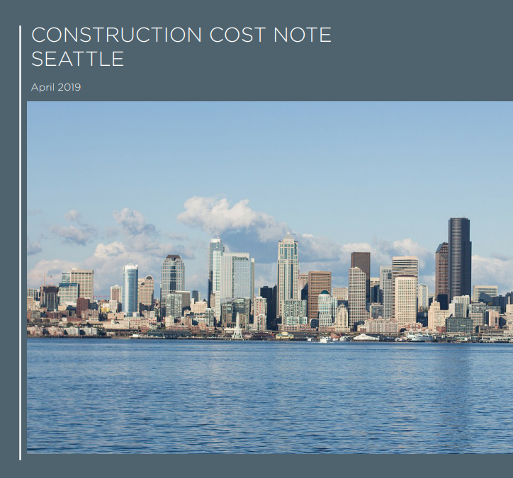 2019 April Seattle Construction Notes